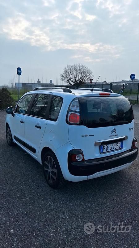 Usata Citroën C3 Picasso Exclusive 101 CV (74 kW) 2016 Bianco Monovolume