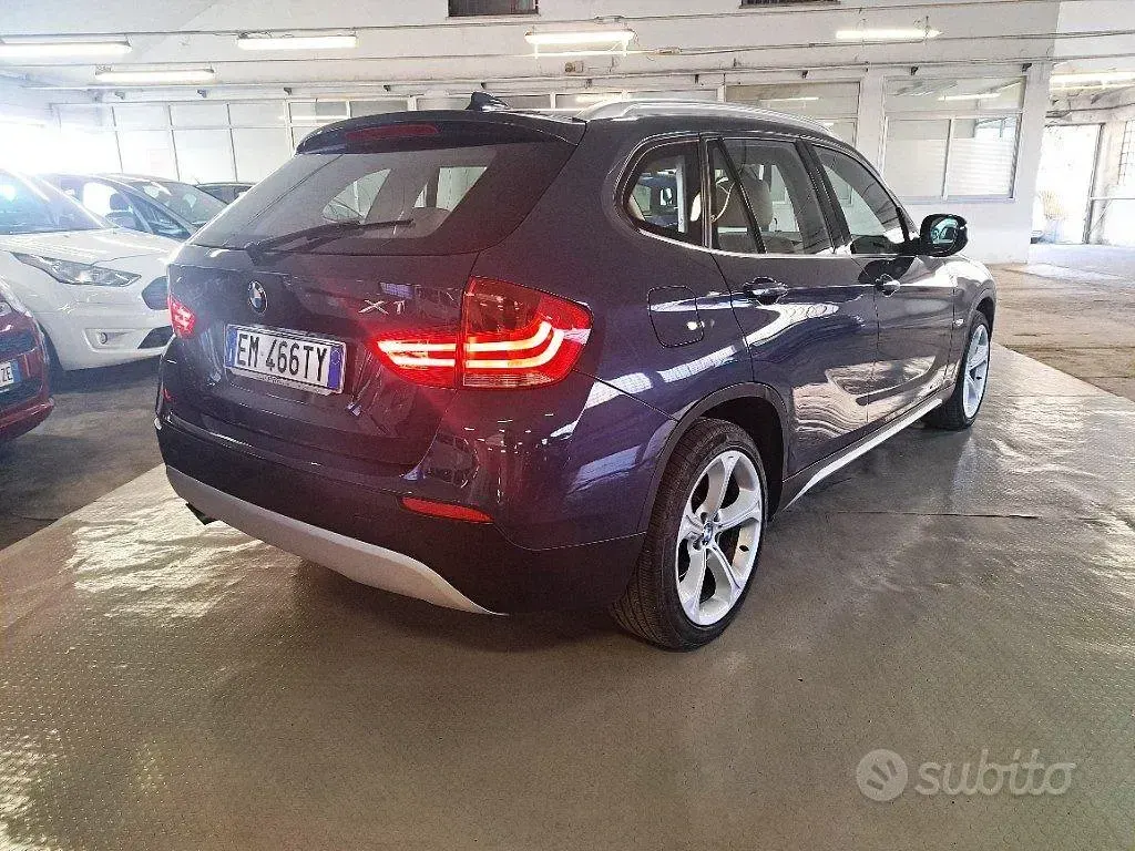 Usata BMW X1 xLine 177 CV (130 kW) 2012 Blu SUV