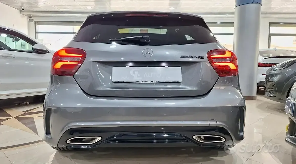 Usata Mercedes 200 AMG 136 CV (100 kW) 2017 Grigio Berlina