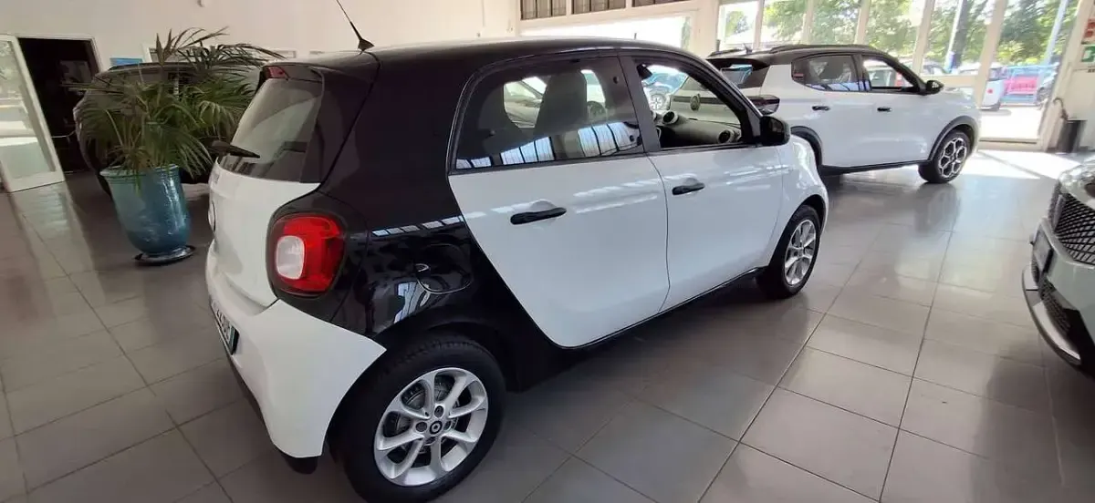 Usata Smart ForFour Passion 71 CV (52 kW) 2018 Bianco Utilitaria
