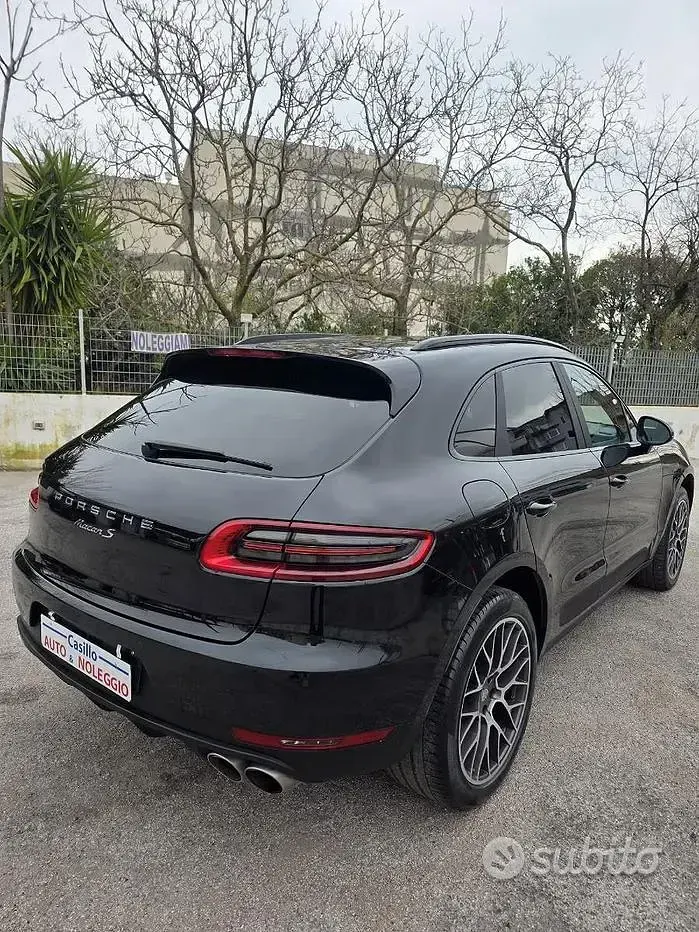 Usata Porsche Macan S Diesel 250 CV (183 kW) 2017 Nero SUV