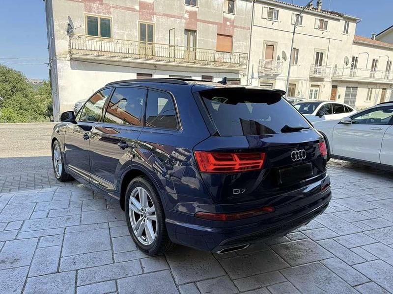 Usata Audi Q7 S-Line 286 CV (210 kW) 2019 Blu/azzurro SUV