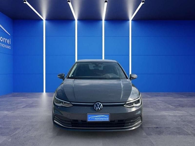 Usata VW Golf VIII Style 131 CV (96 kW) 2021 Grigio Berlina