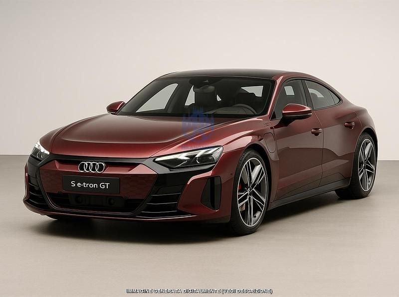 Usata Audi e-tron GT quattro Ambiente 434 kW (591 CV) 2024 Rosso Berlina