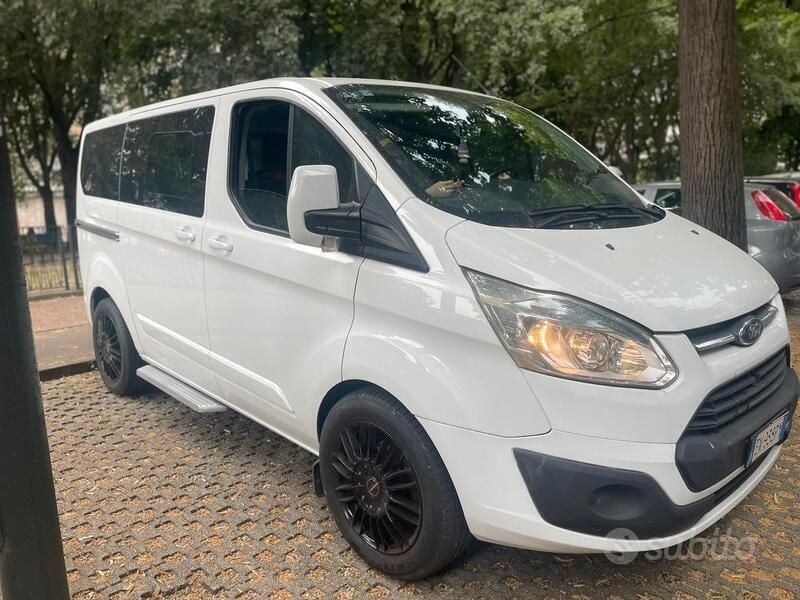 Usata Ford Transit Custom 101 CV (74 kW) 2015 Bianco Berlina