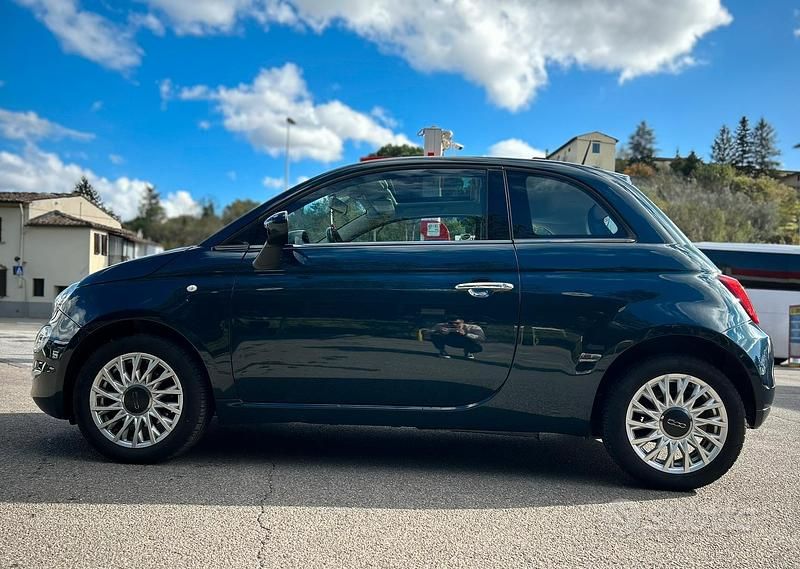 Usata Fiat 500 Lounge 69 CV (50 kW) 2017 Blu Berlina