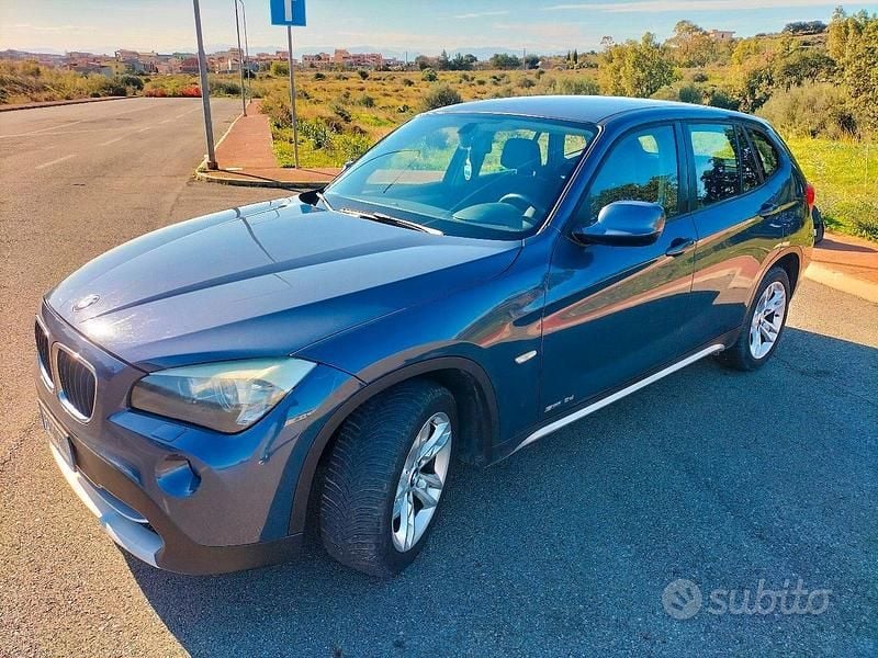 Usata BMW X1 143 CV (105 kW) 2010 Blu SUV
