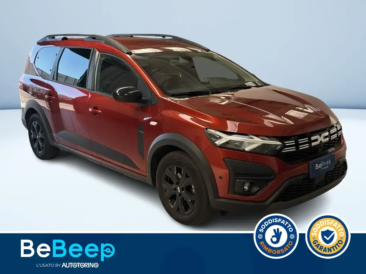 Usata Dacia Jogger Extreme 101 CV (74 kW) 2023 Arancione metallizzato Monovolume