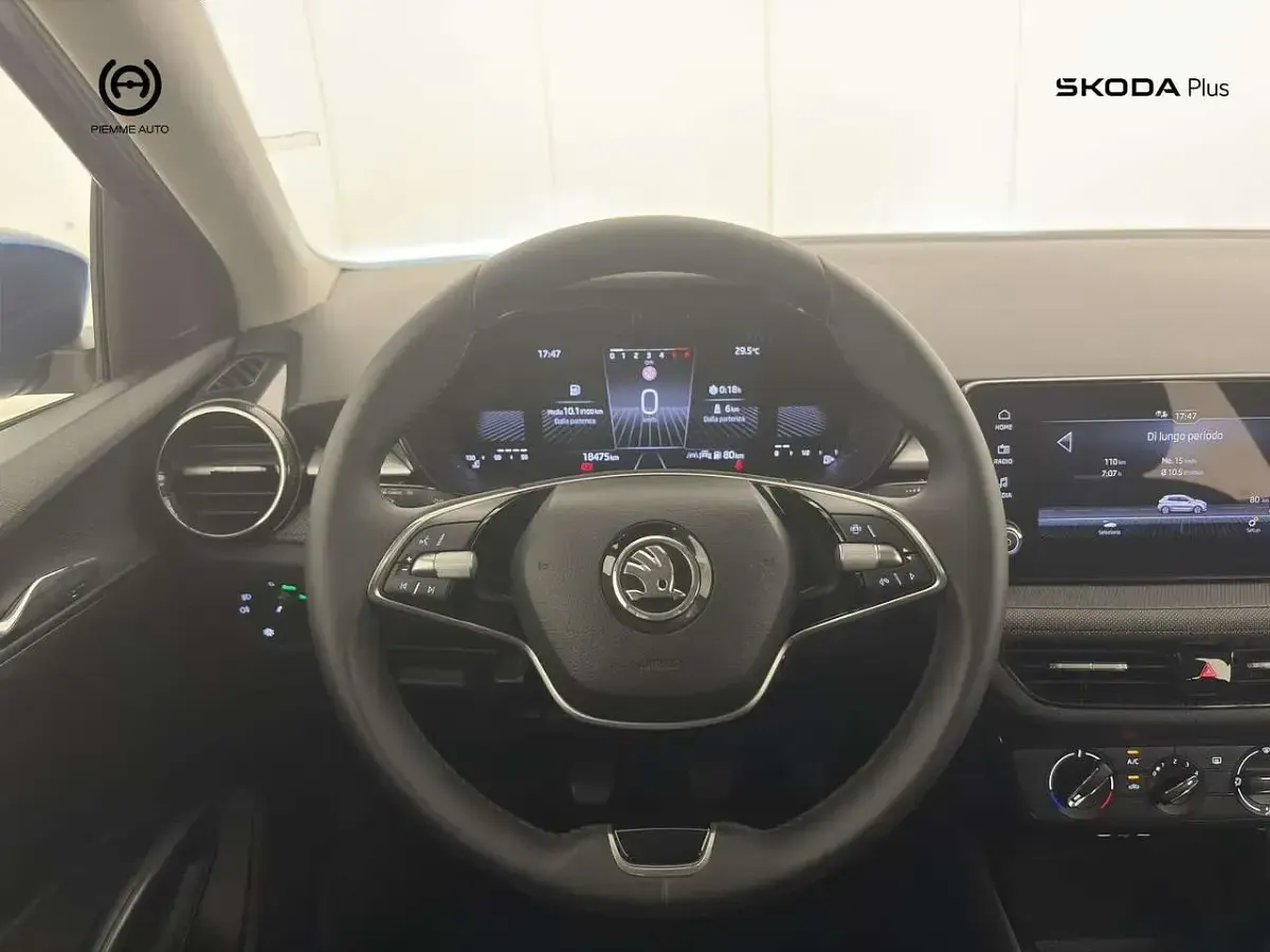 Usata Skoda Fabia 80 CV (58 kW) 2024 Blu/azzurro Utilitaria