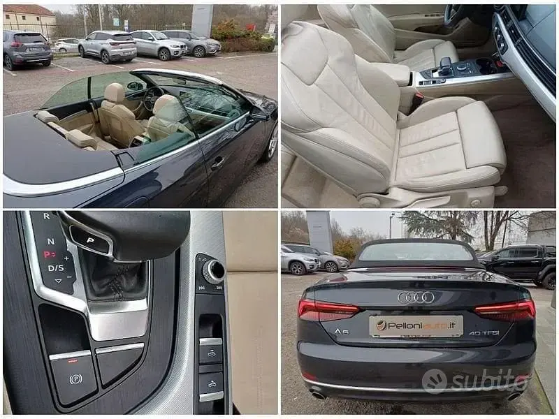 Usata Audi A5 Sport 190 CV (139 kW) 2019 Grigio Coupé