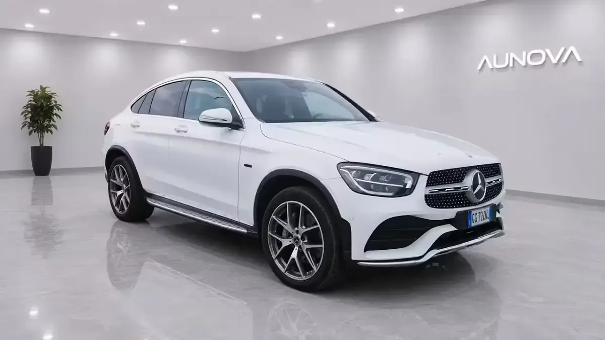 Usata Mercedes GLC300de Premium Plus 194 CV (142 kW) 2021 Bianco SUV