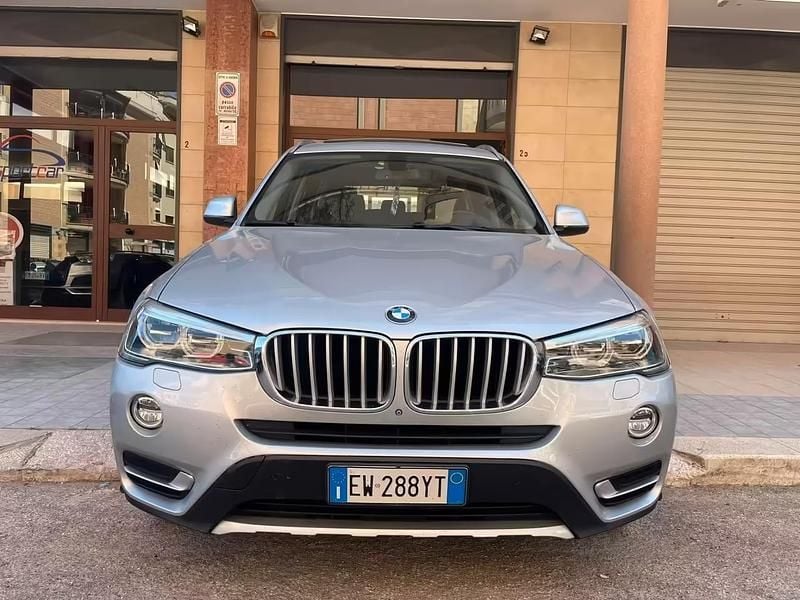 Usata BMW X3 xLine 190 CV (139 kW) 2014 Argento SUV