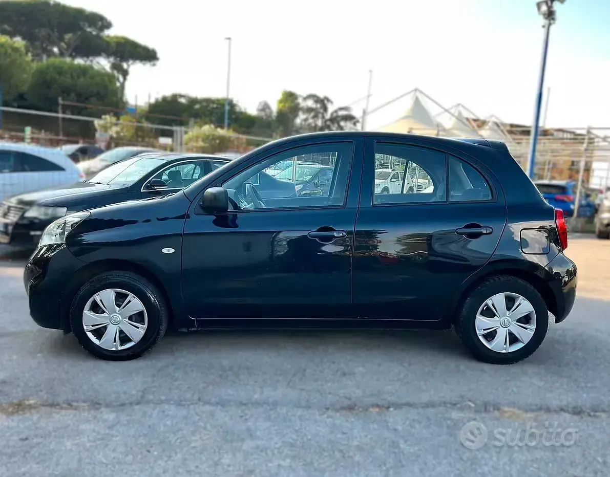 Usata Nissan Micra Visia 80 CV (58 kW) 2014 Nero Utilitaria
