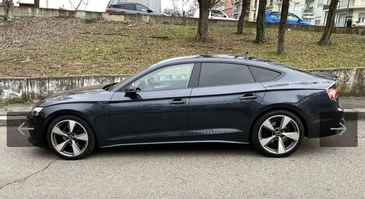 Usata Audi A5 Sportback Ambiente 190 CV (139 kW) 2020 Grigio Utilitaria