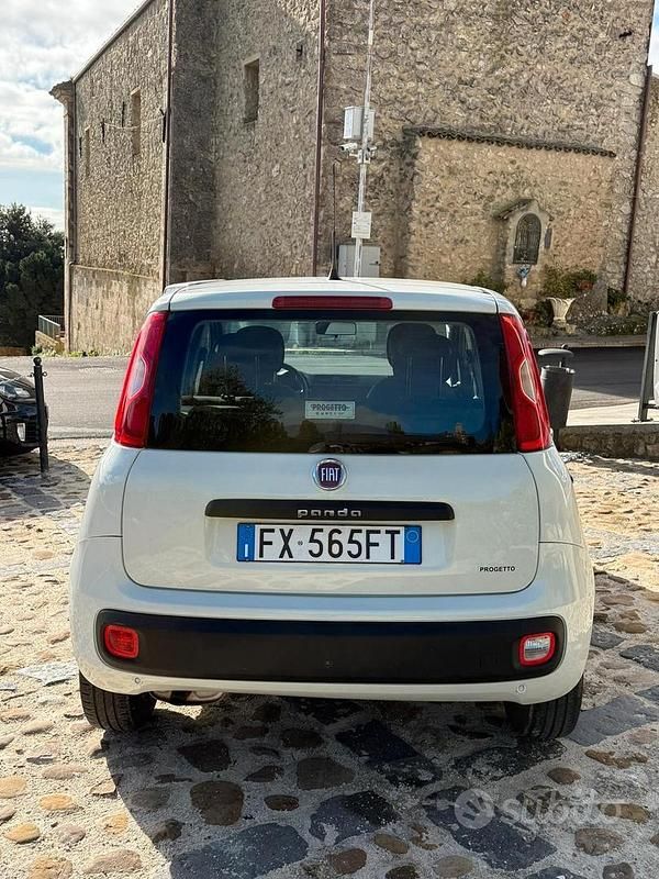 Usata Fiat Panda S 95 CV (69 kW) 2019 Bianco Utilitaria