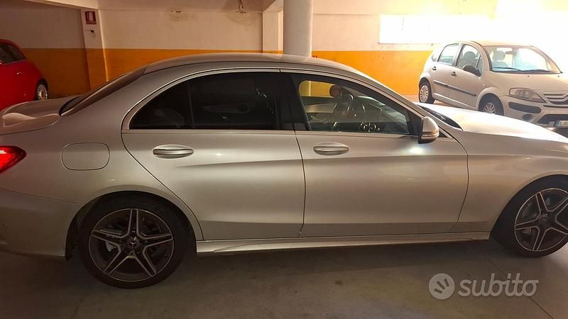 Begagnad Mercedes C220 Premium 170 HK (125 kW) 2020 Grå Sedan