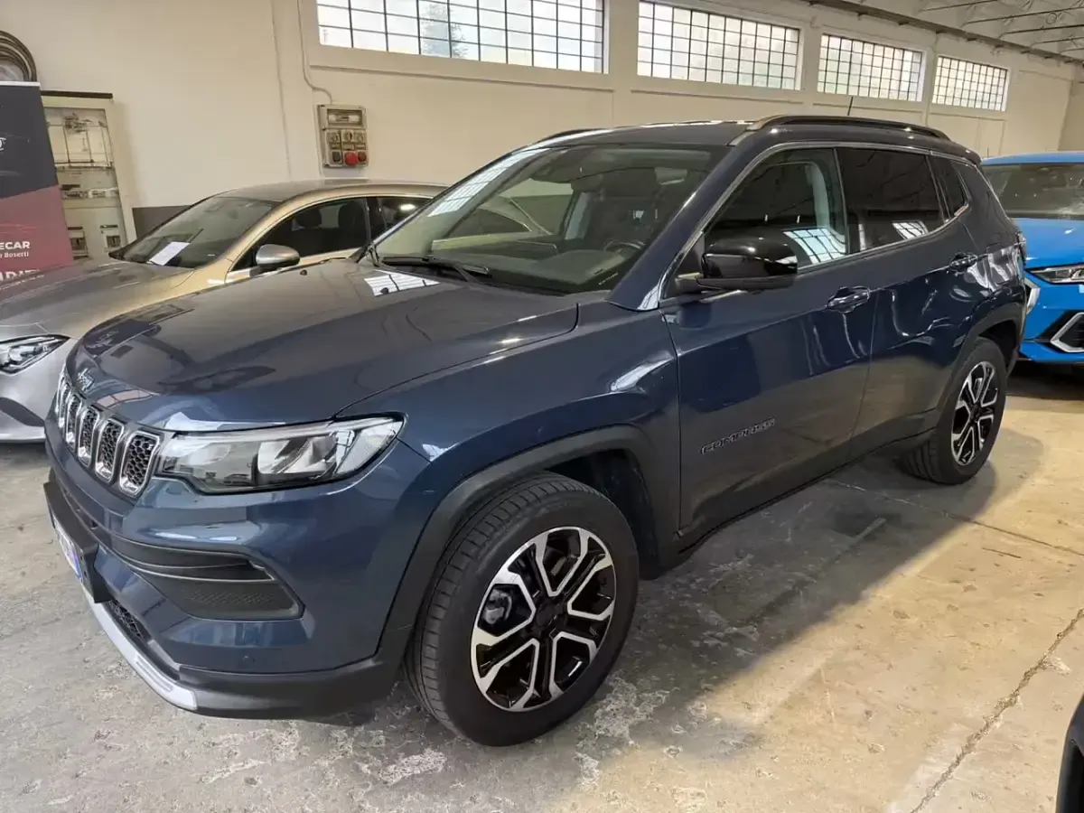Usata Jeep Compass Limited 130 CV (95 kW) 2022 Blu SUV