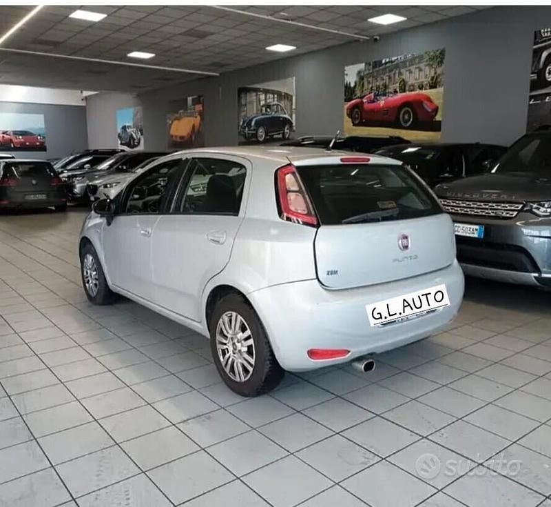 Usata Fiat Punto Evo Lounge 75 CV (55 kW) 2014 Grigio Utilitaria