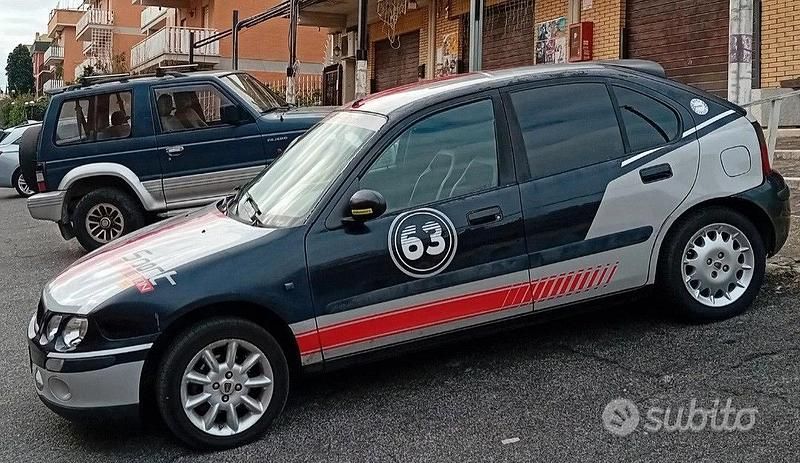 Usata Rover 25 103 CV (75 kW) 2001 Blu Utilitaria