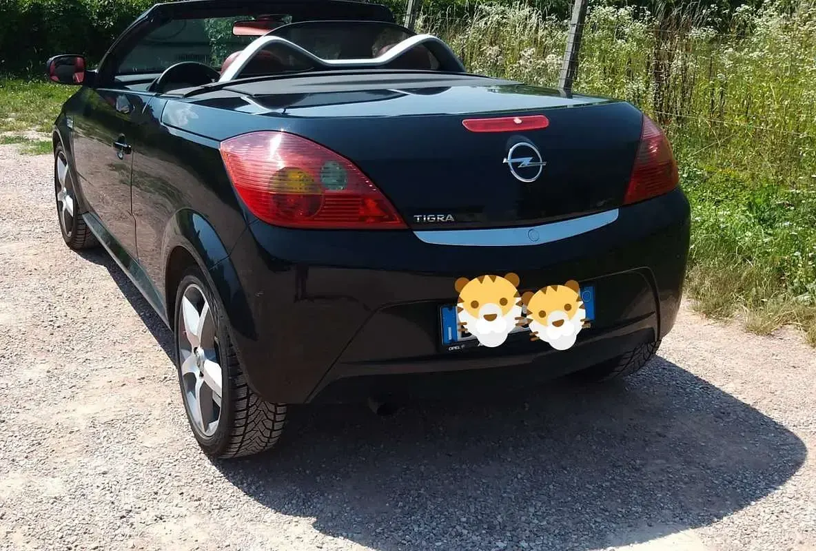 Usata Opel Tigra Sport 90 CV (66 kW) 2008 Nero Cabrio