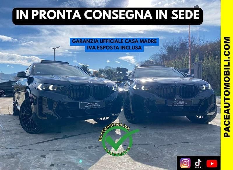 Nero Usata 2025 BMW X6 M Sport SUV | 74.800 € (Super prezzo) - Immagine 1/4