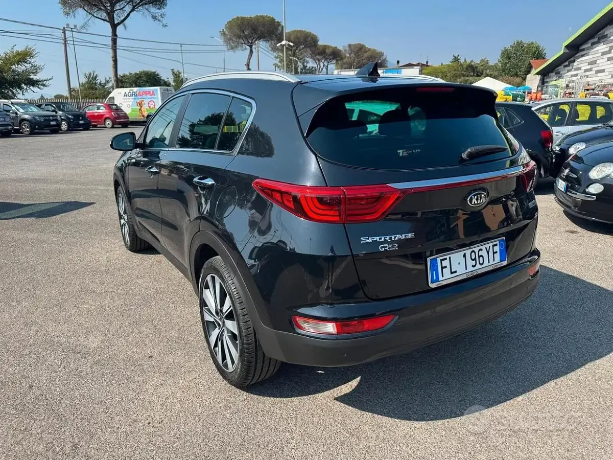 Usata Kia Sportage Style 141 CV (103 kW) 2017 Nero SUV