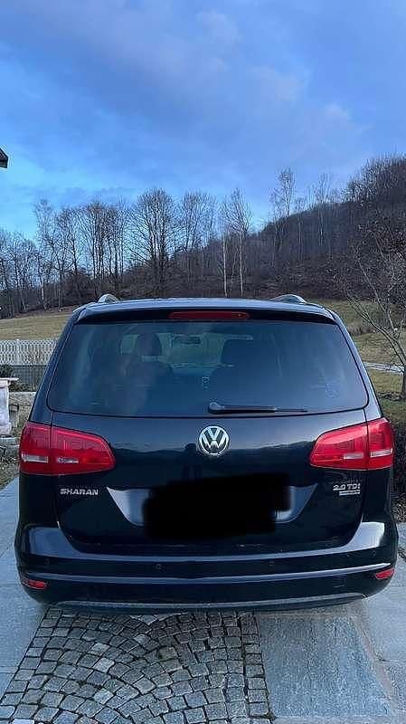 Usata VW Sharan Highline 140 CV (102 kW) 2010 Nero Monovolume