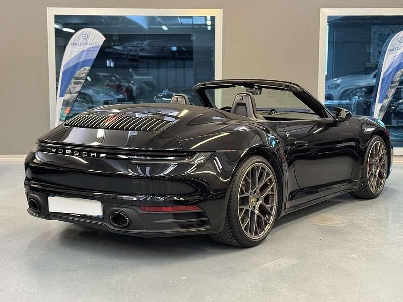 Usata Porsche 911 Carrera 4S Cabriolet 450 CV (330 kW) 2019 Nero jet Cabrio