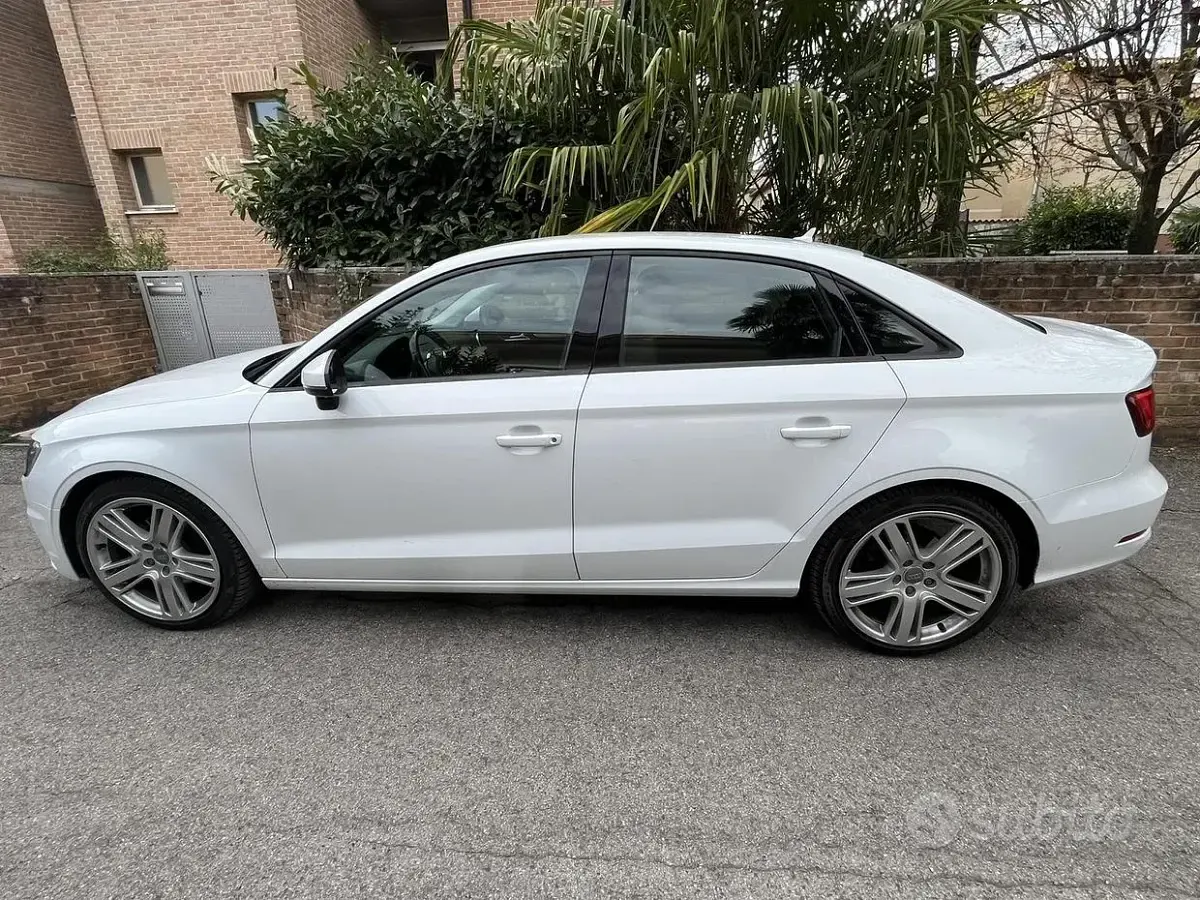 Usata Audi A3 110 CV (80 kW) 2016 Bianco Berlina