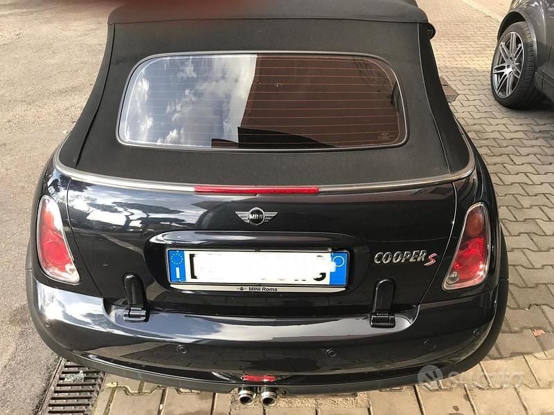 Usata Mini Cooper S Cabriolet 170 CV (125 kW) 2006 Blu Cabrio