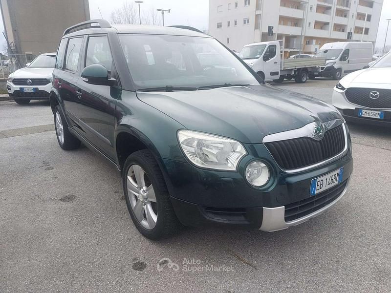 Usata Skoda Yeti 140 CV (102 kW) 2010 Verde SUV