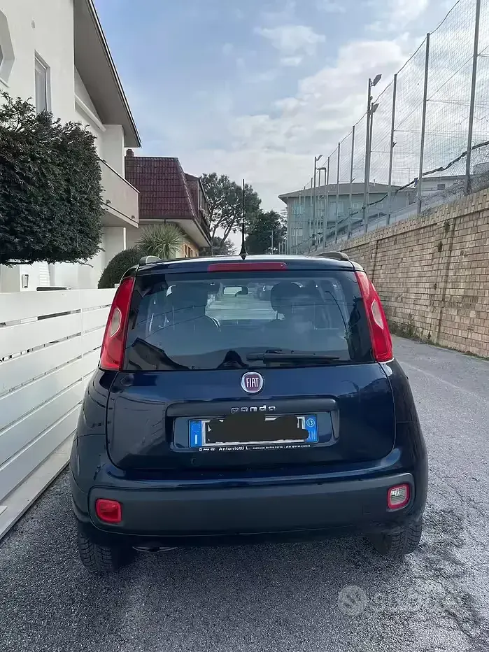 Usata Fiat Panda 80 CV (58 kW) 2013 Blu Utilitaria