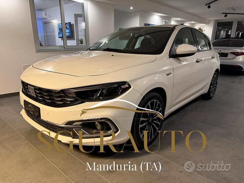 Bianco Usata 2022 Fiat Tipo Business Tre volumi | 12.490 € (Buon prezzo) - Immagine 1/4