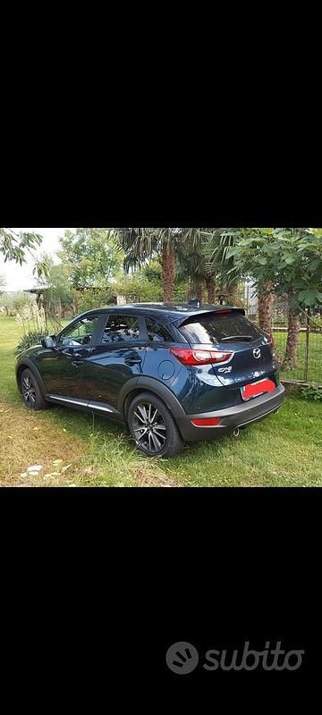 Usata Mazda CX-3 Exceed 105 CV (77 kW) 2017 Blu SUV