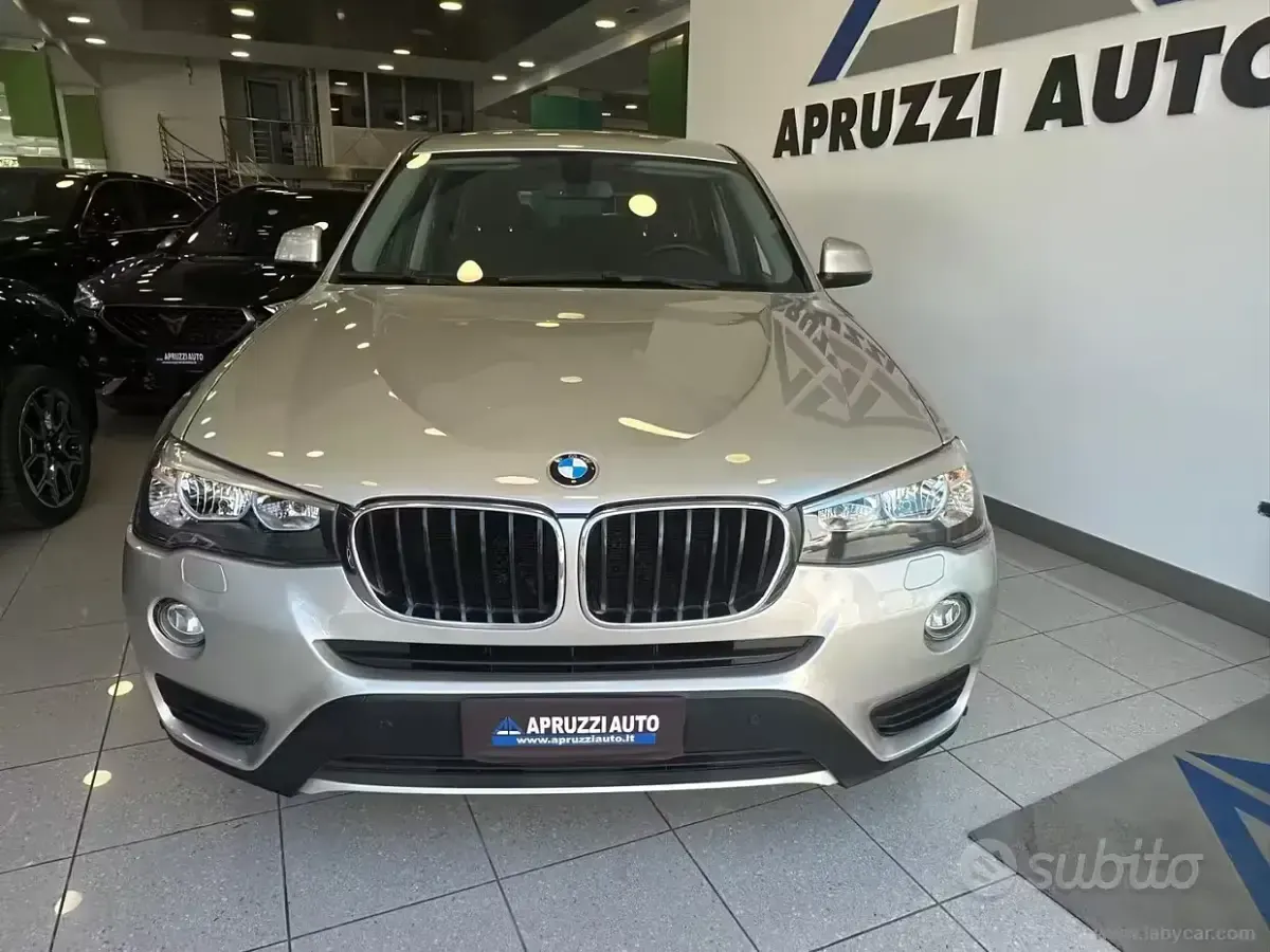Usata BMW X3 190 CV (139 kW) 2014 Argento SUV