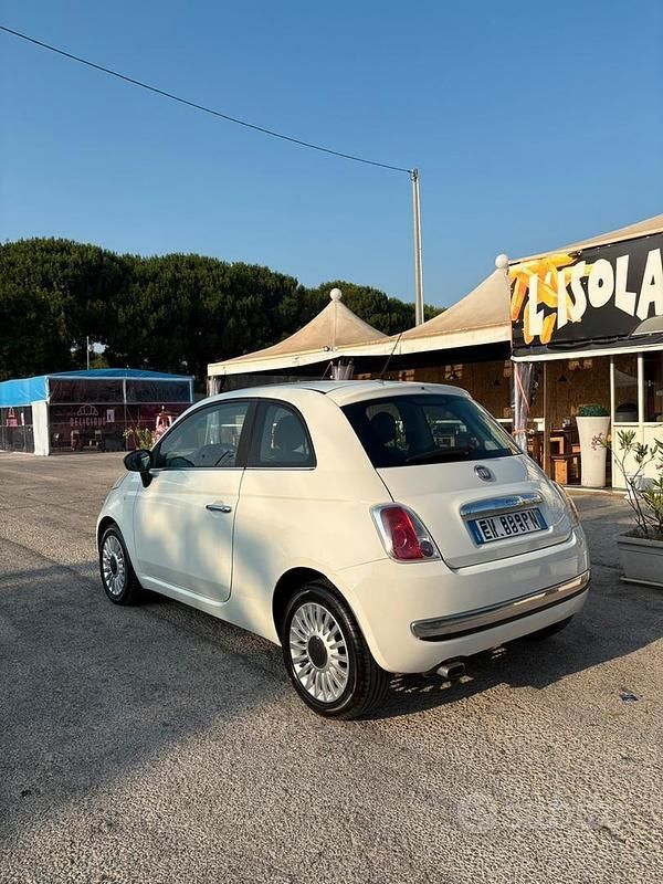 Usata Fiat 500 69 CV (50 kW) 2012 Bianco Utilitaria