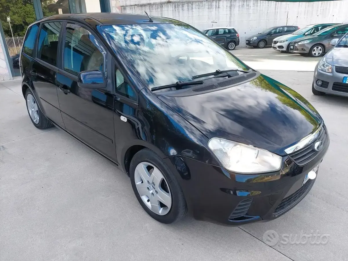 Usata Ford C-MAX Titanium 109 CV (80 kW) 2009 Nero Monovolume