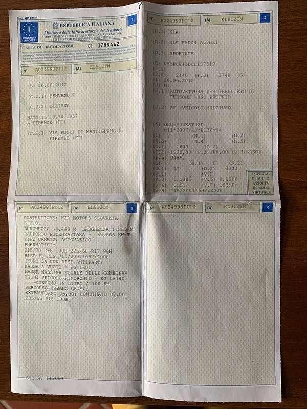 Usata Kia Sportage 184 CV (135 kW) 2012 SUV