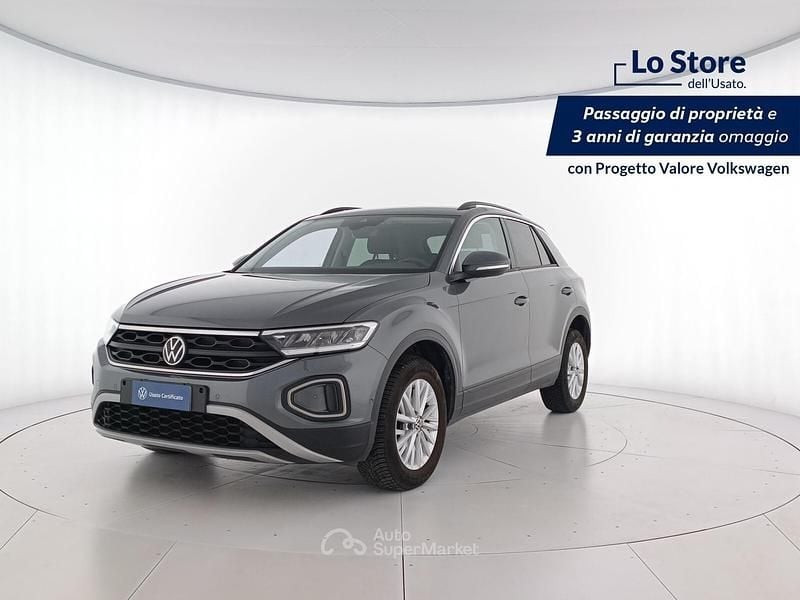 Usata VW T-Roc Life 116 CV (85 kW) 2022 X3 indium grey metallizzato SUV