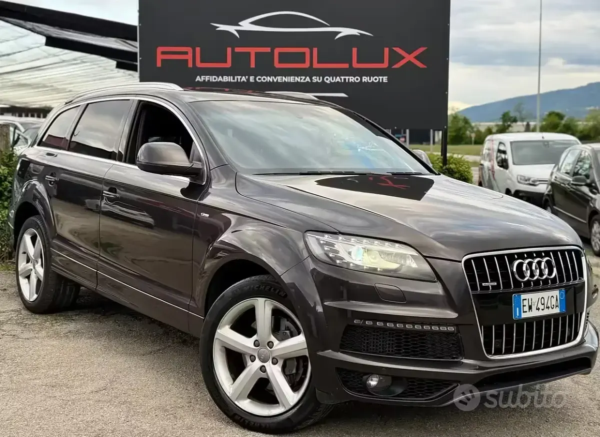 Usata Audi Q7 Ambiente 245 CV (180 kW) 2014 Nero SUV