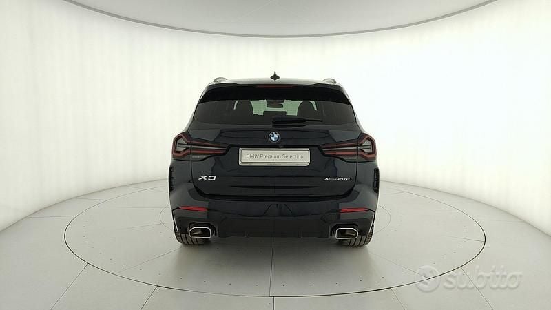 Usata BMW X3 M Sport 190 CV (139 kW) 2023 Nero SUV