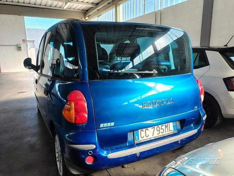 Usata Fiat Multipla 116 CV (85 kW) 2003 Blu Monovolume