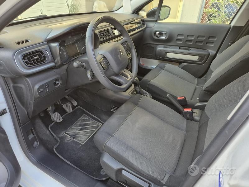 Usata Citroën C3 Live 75 CV (55 kW) 2017 Bianco Berlina
