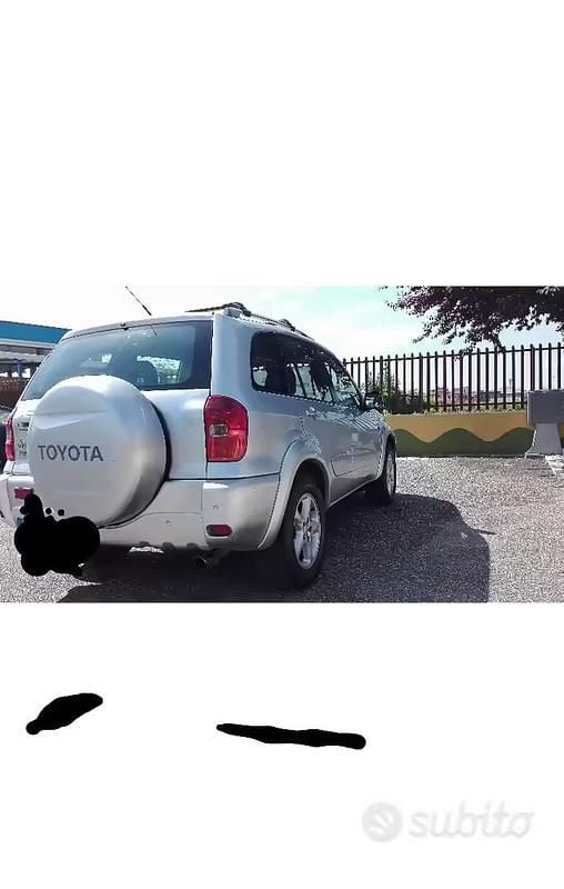 Usata Toyota RAV4 116 CV (85 kW) 2003 Grigio SUV
