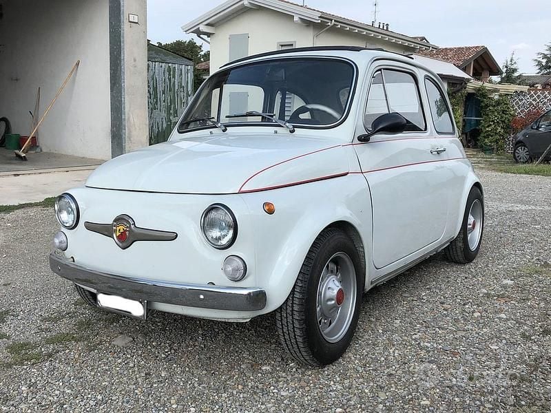 Usata Fiat 500 Abarth 1970 Bianco Utilitaria