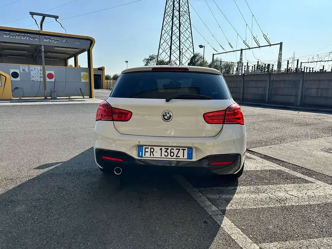Usata BMW 116 M Sport 109 CV (80 kW) 2018 Bianco Utilitaria