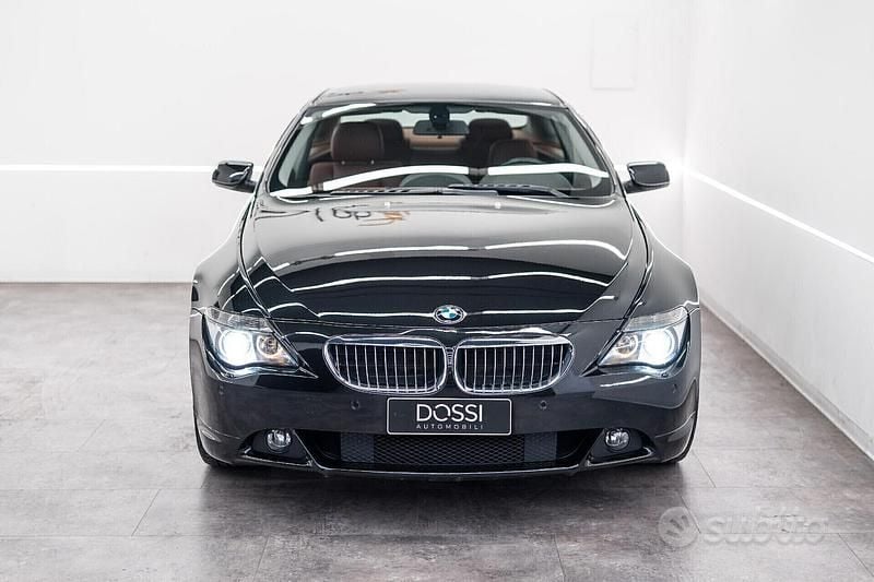 Usata BMW 645 Efficient Dynamics 333 CV (244 kW) 2005 Nero Coupé