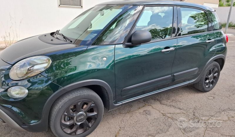 Usata Fiat 500L 95 CV (69 kW) 2019 Verde Monovolume