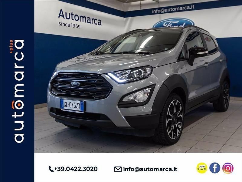 Argento Usata 2022 Ford Ecosport Active SUV | 17.000 € (Cara) - Immagine 1/4