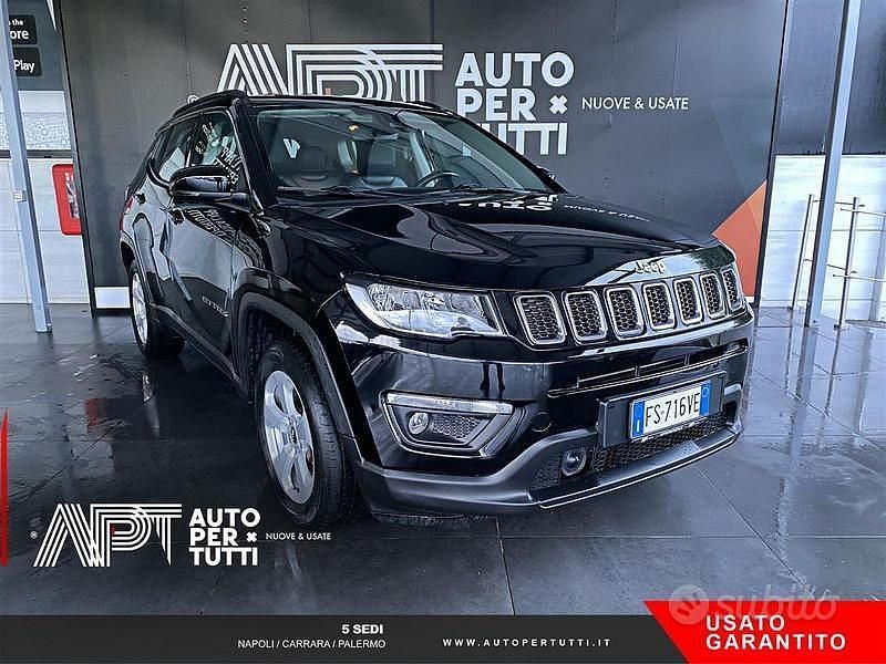 Usata Jeep Compass Longitude 120 CV (88 kW) 2018 Nero SUV